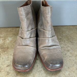 Kork-Ease Distressed Leather Boots‎ Size 7.5M